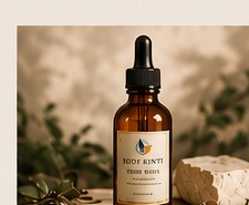Inti Kinti body care bottle